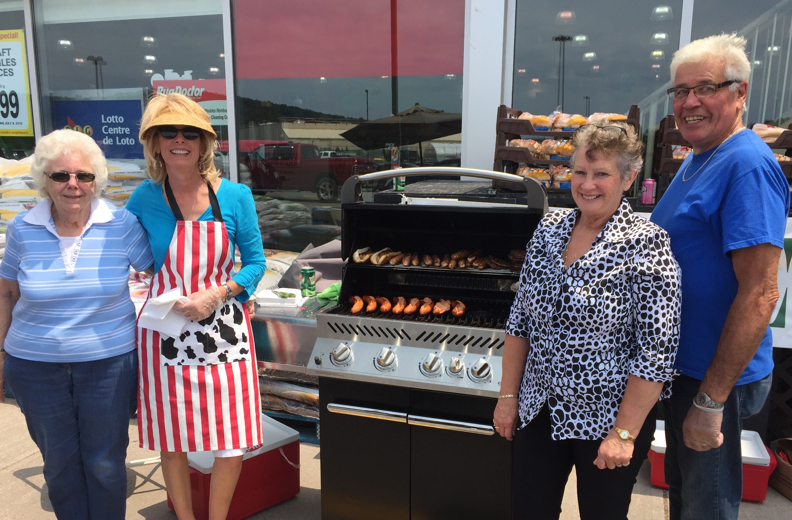 Weekend barbecue raises $780 for Hospice North Hastings
