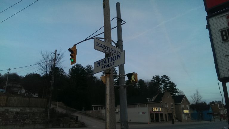 Pedestrian hit by vehicle in Bancroft