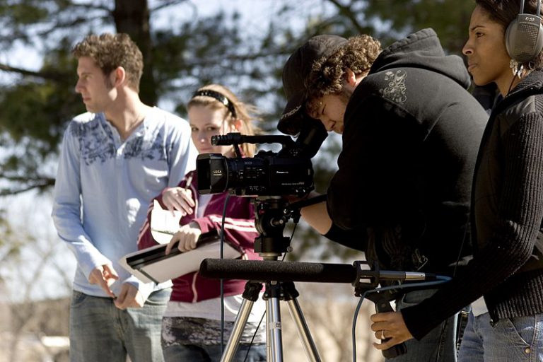 Film crews get ready to start shooting in Bancroft