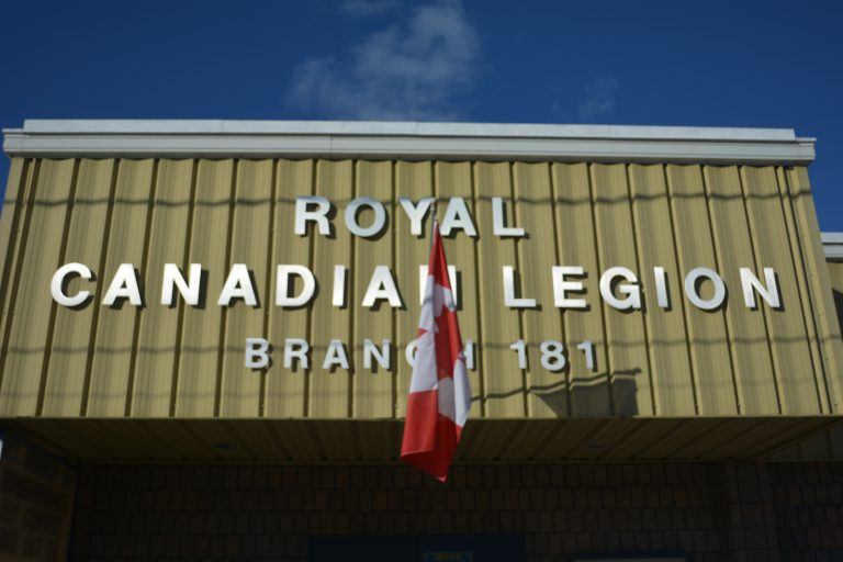 Changes for Legion Branch 181 Remembrance Day Service