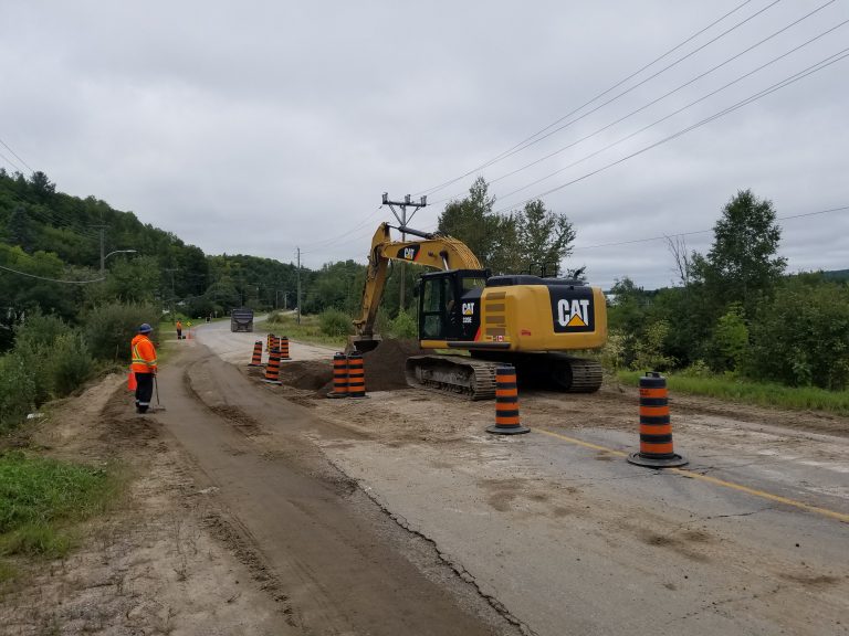 Road Work Continuing in Bancroft This Week