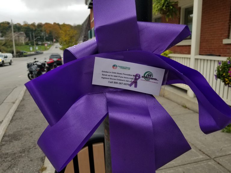 October is Child Abuse Awareness Month Across Ontario