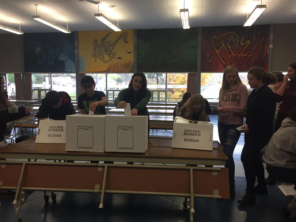 student vote north hastings high 2019