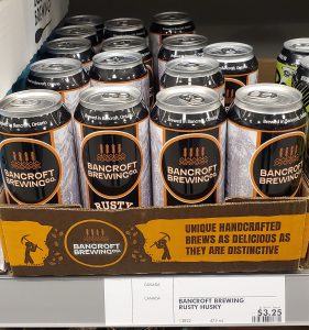 bancroft brew beer rusty husky lcbo