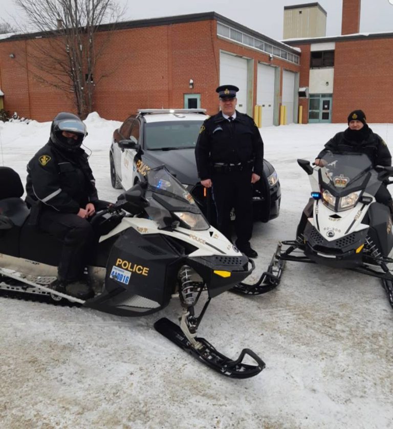 bancroft opp snowmobile patrol