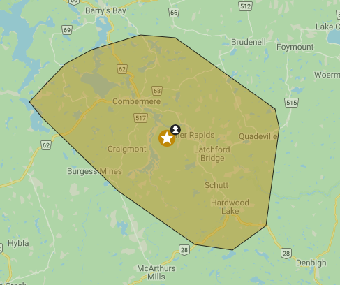 UPDATE: Power Outage for Combermere and Area – Fully Restored