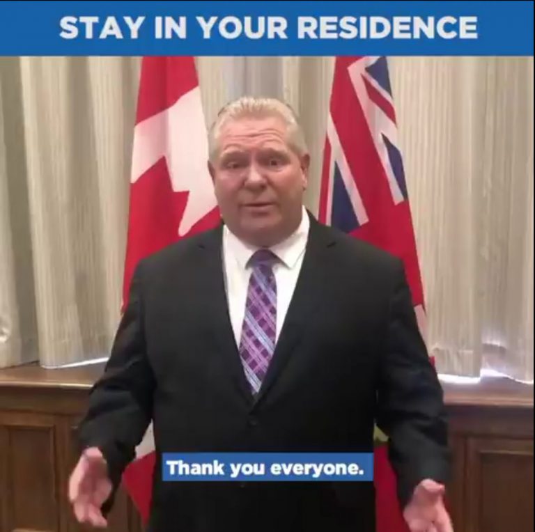 UPDATE: Premier Ford explains why he went to the cottage