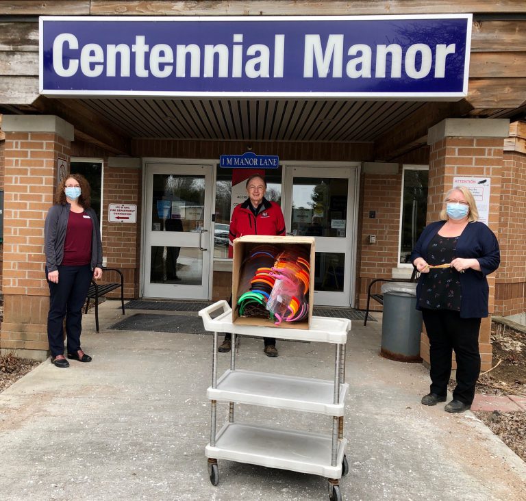 100 PPE face shields donated to Wollaston Township