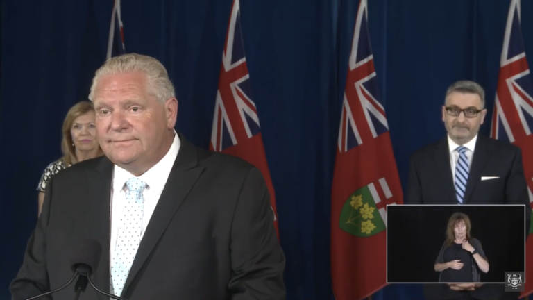 Premier Ford Explains Unused Provincial Reserve Funds