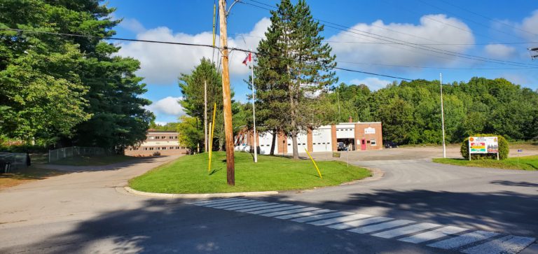 fire department high school parking lot