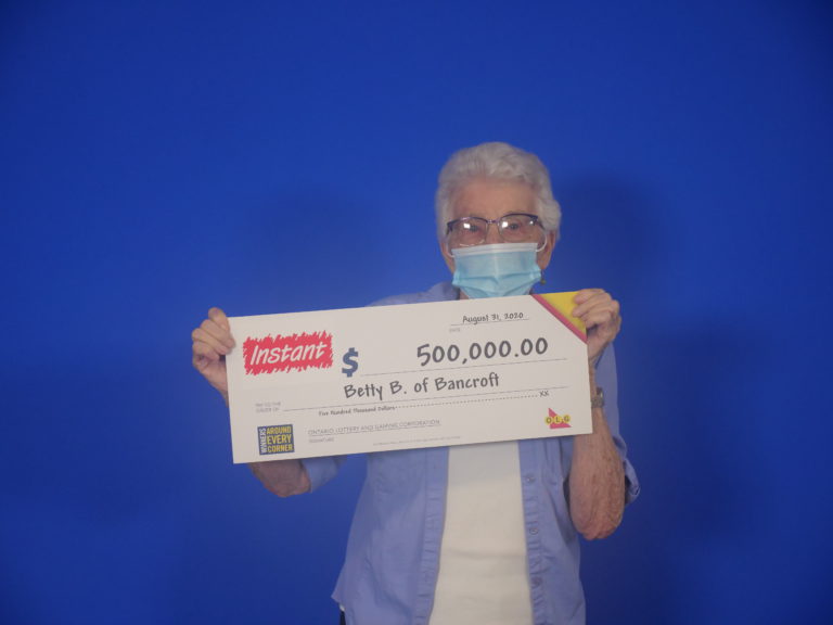 Bancroft Resident Wins $500,000 playing OLG Instant Chrome