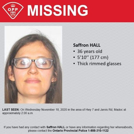 OPP Looking for Missing Woman Last Seen in Madoc