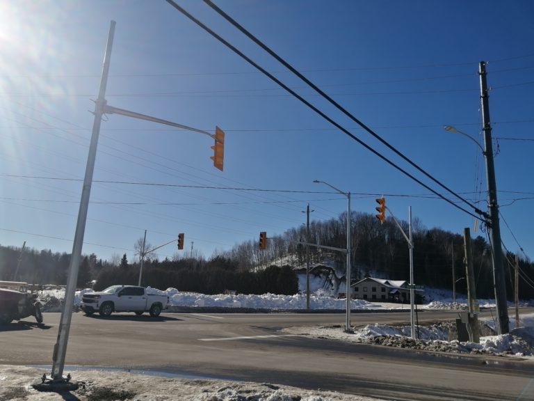 Town of Bancroft Installs New Traffic Lights at Intersection of Monck Street and Valleyview Drive