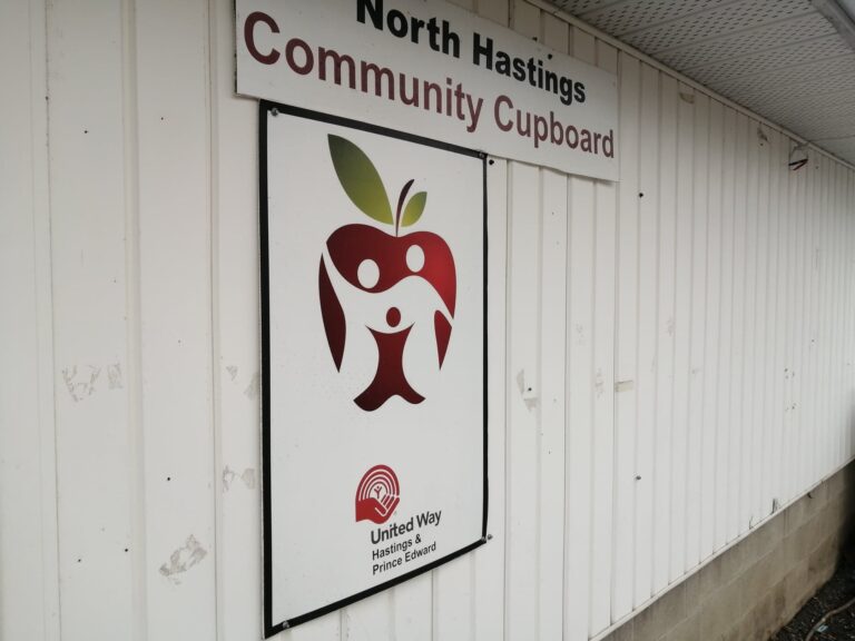 Food bank receives hundreds of pounds of food from North Hastings High School