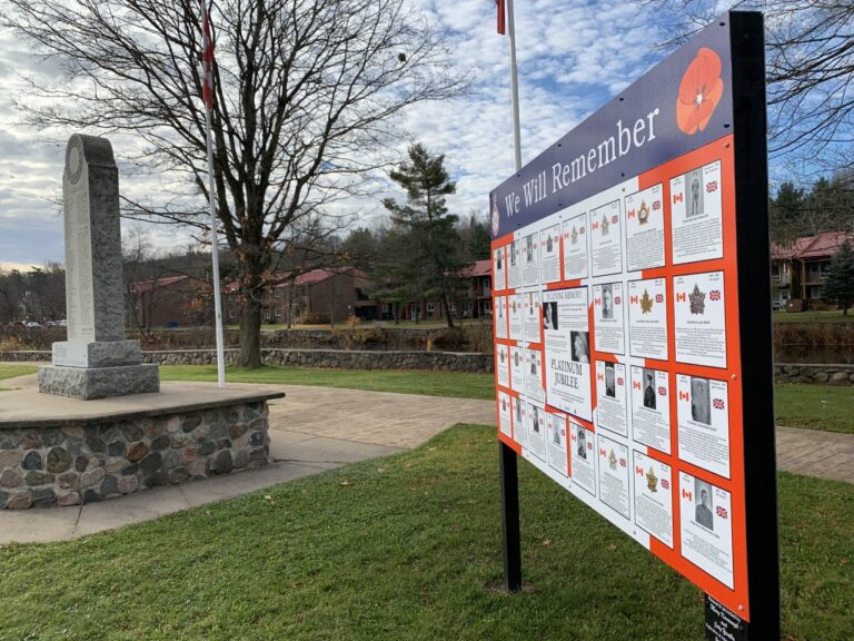 New soldier tributes up as Bancroft gets ready for Remembrance Day