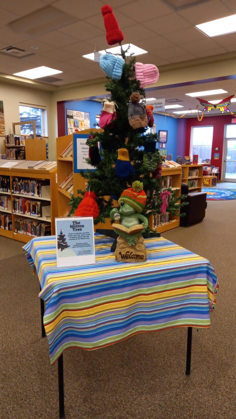 Mitten tree is warming hands, and hearts, at Hastings Highlands Public Library