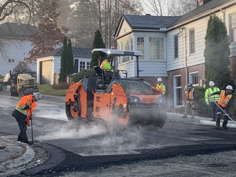New asphalt added to Hastings Street, re-opening coming soon