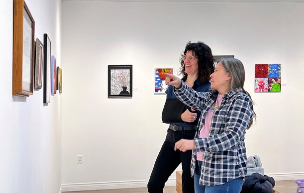 Students’ work on display at Art Gallery of Bancroft