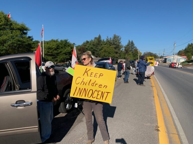 UPDATE: 1 Million March protest arrives in Bancroft, local school board and union group chimes in