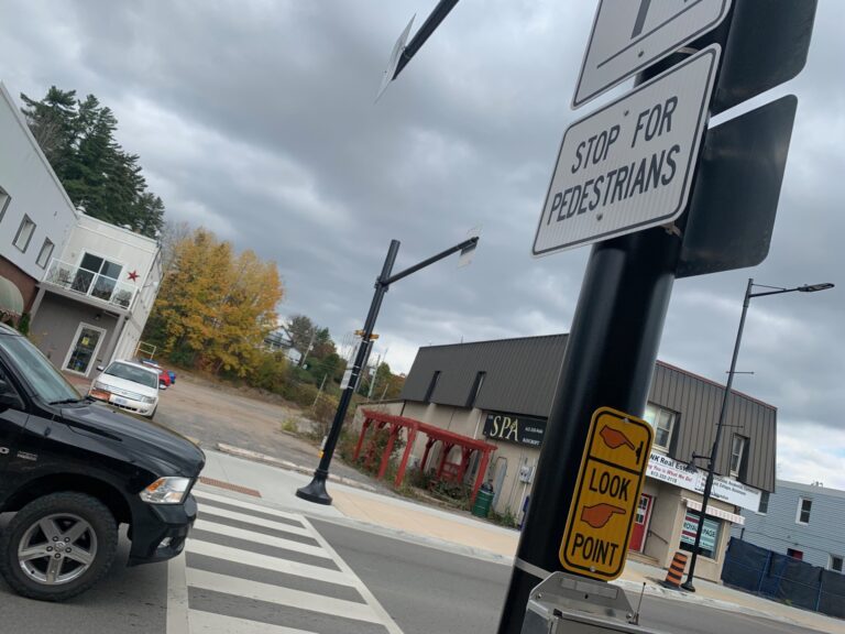 New crosswalk to make downtown more pedestrian friendly  