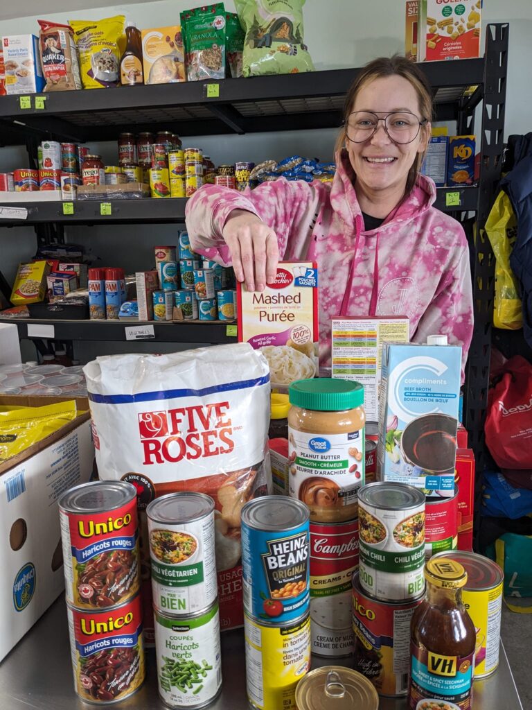 How eyebrows raised 79 pounds of food for a local food bank