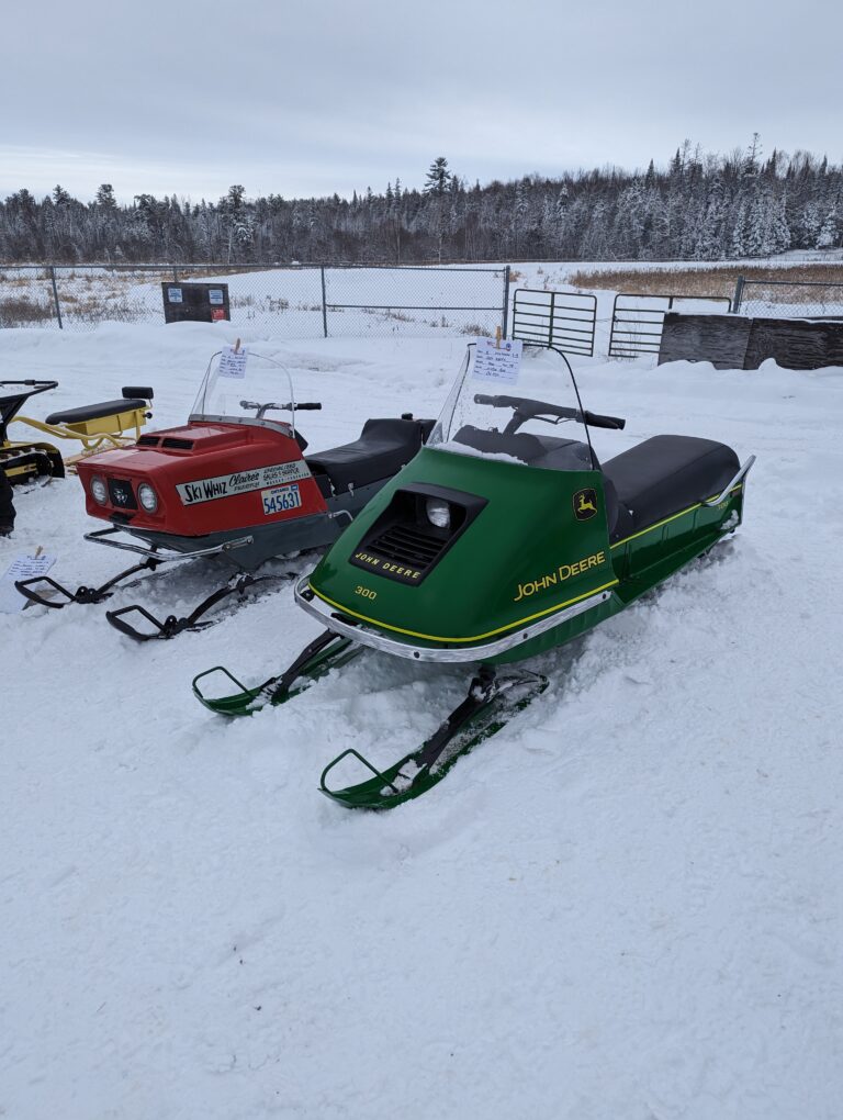 First annual Vintage Snowmobile Show and Ride this Saturday 