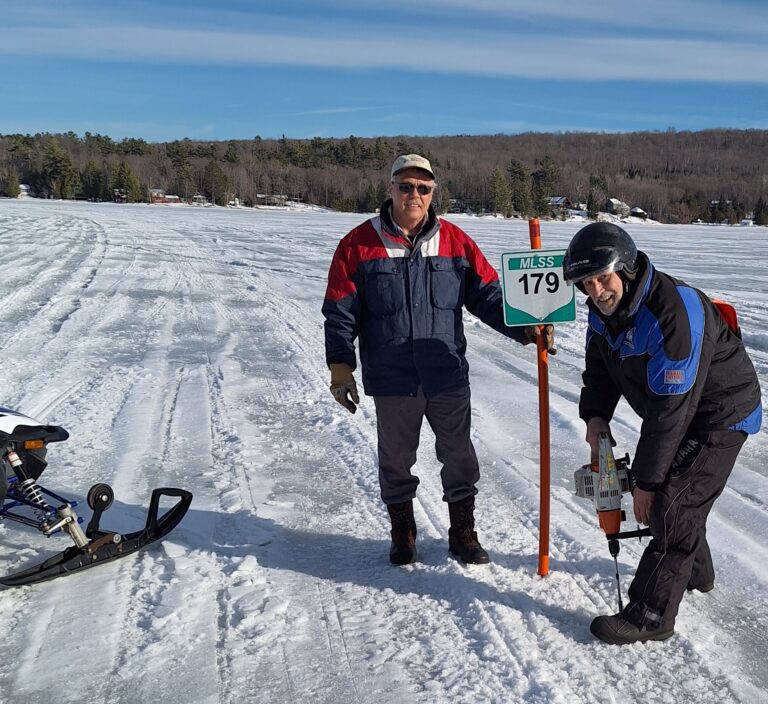 Lakes staked: 100 percent of Maple Leaf Snow Skimmer Trails now open 