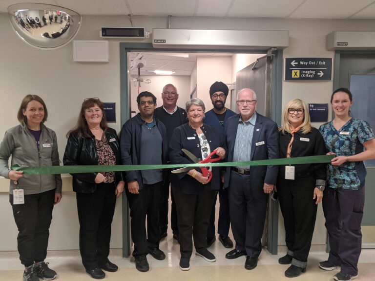 Bancroft’s new CAT Scanner is officially unveiled 