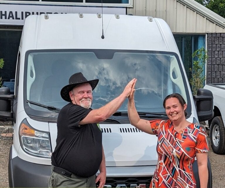 New cargo van gives local food bank hub access to a lot more food