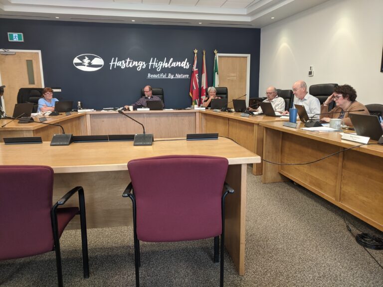Hastings Highlands approves 6.94% tax levy increase at draft budget 3rd reading: down 2% from 2nd reading