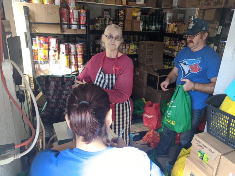 Choosing between food and medicine in Bancroft 