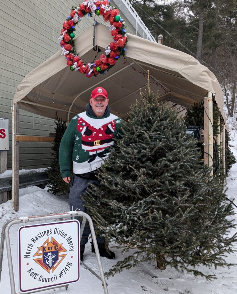 Knights of Columbus ‘support local’ through Christmas Tree Sales  