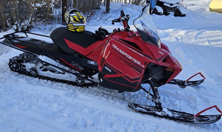 Trail riders:  keep an eye out for snowmobile stolen from Deerhurst Resort