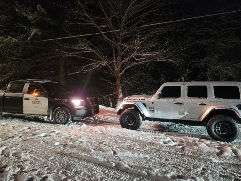 Two arrested in Bancroft after Jeep stolen from car dealership  