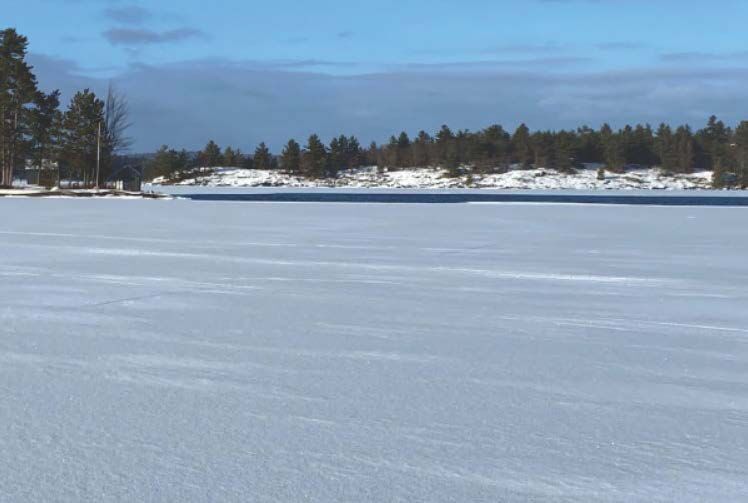 OPP advise about open water on Weslemkoon Lake