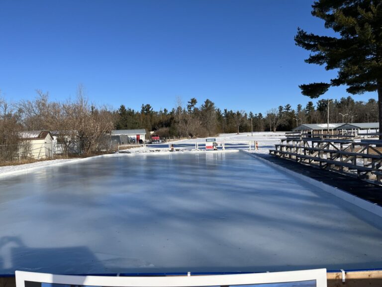 Protect our rinks and stay off the ice during warmer weather