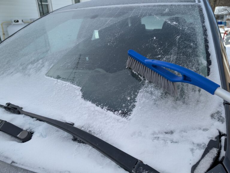Police remind motorists to clear vehicle of frost, ice and snow