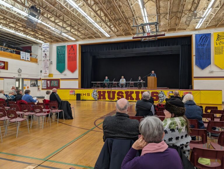 And Then There Were Three: (Not All) Candidates Meet in Bancroft 