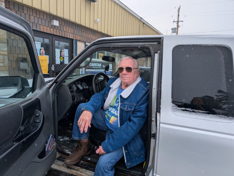 ‘A lot of people died for this right’…taxes and jobs a concern for ex-Navy man