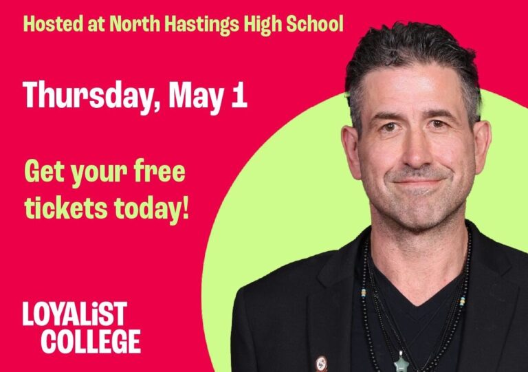 Former NHL player, TV actor and bestselling author Terry Ryan comes to Bancroft 