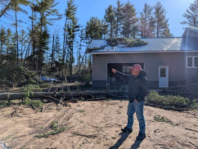 “Freight train through the bush” residents deal with the aftermath of tornado in Birds Creek area 
