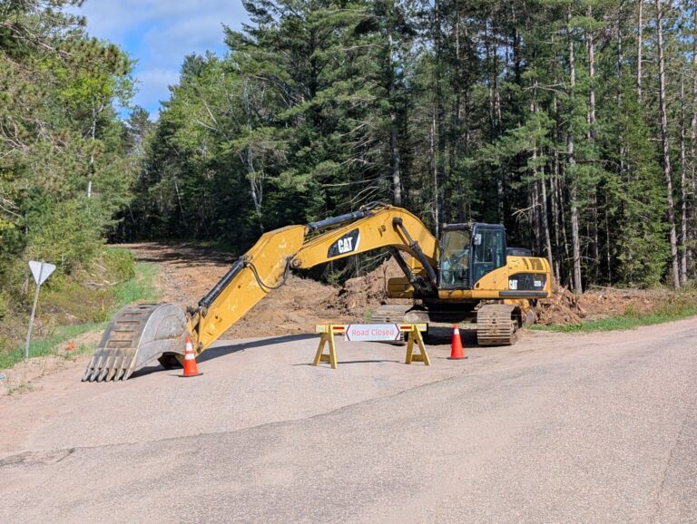 Old Highway 62 realignment now underway