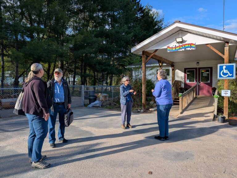 Nature group heads to Bancroft MTO building for springtime spectacle